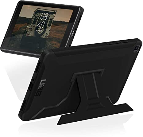 UAG Samsung Galaxy Tab A 8.4 Case (2020) (SM-T307) Scout with Kickstand [Black] Rugged Military Drop Tested Protective Cover